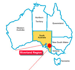 Riverland region Map amend