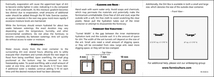 Formicarium 09 user guide 2