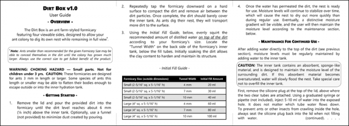 Formicarium 09 user guide 1