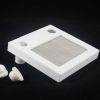 Dirt Box   Lid And plugs   white
