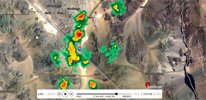 Intellicast   Weather Active Map   Mozilla Firefox