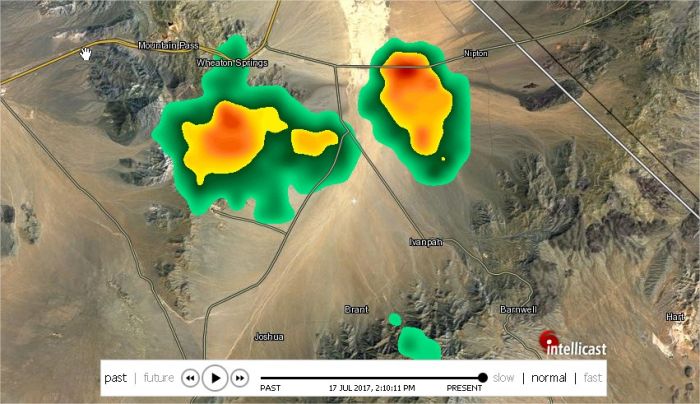 Intellicast   Weather Active Map   Mozilla Firefox6